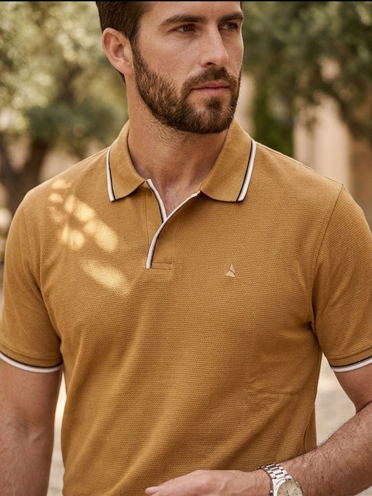 Polo Herrenblusen Braun