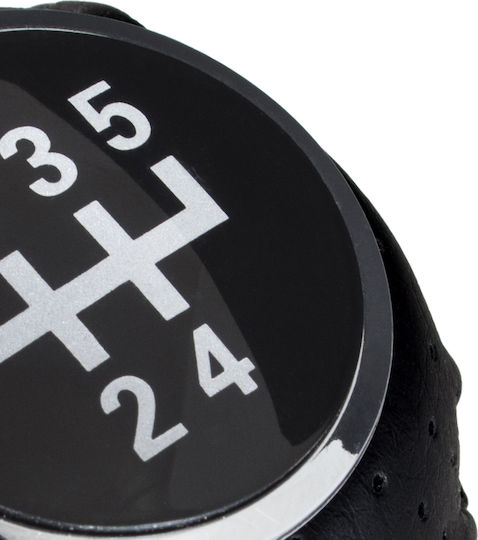 Peugeot Boxer I Ii 94-14 Gear Shift Knob Black + Chrome 5 Speed Reverse On Top