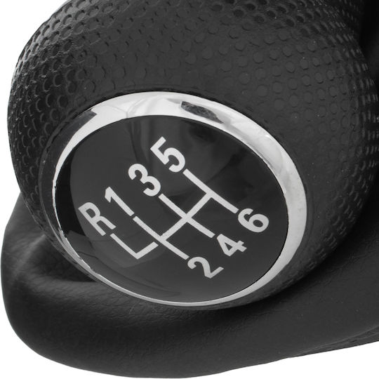 VW Golf IV 98-05 Mâner Schimbător Viteze Auto Negru 6 Trepte + Orificiu 12mm