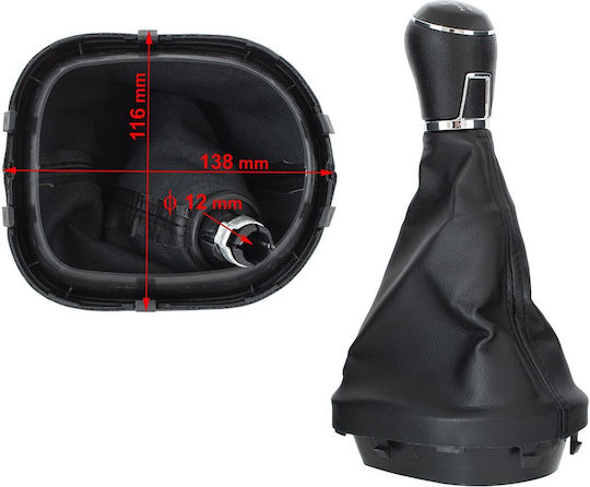 VW Turan II 10-16 Pomol Schimbător Viteze + Manșon 5 Viteze