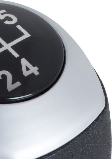 Hyundai I20 07-12 Gear Shift Knob Black + Silver 5 Speed