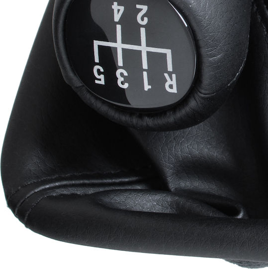 BMW 7 E32 85-94 Mâner Schimbător Viteze Negru Piele Ecologică + Husa Neagră Cadru 5 Viteze