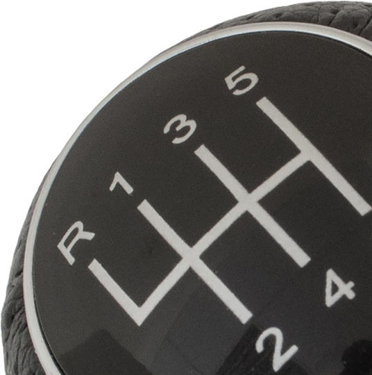 Audi A3 8p 03-12 Gear Shift Knob Black + Chrome 6 Speed