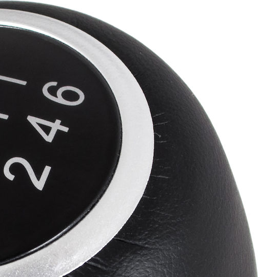 Opel Vectra C Fl 05-08 Gear Shift Knob 6 Speed Black Eco Leather