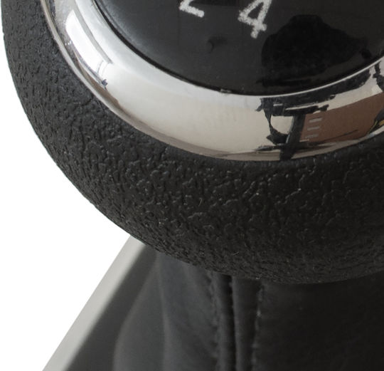 Audi A6 C6 04-11 Black Gear Shift Knob + Black Gaiters