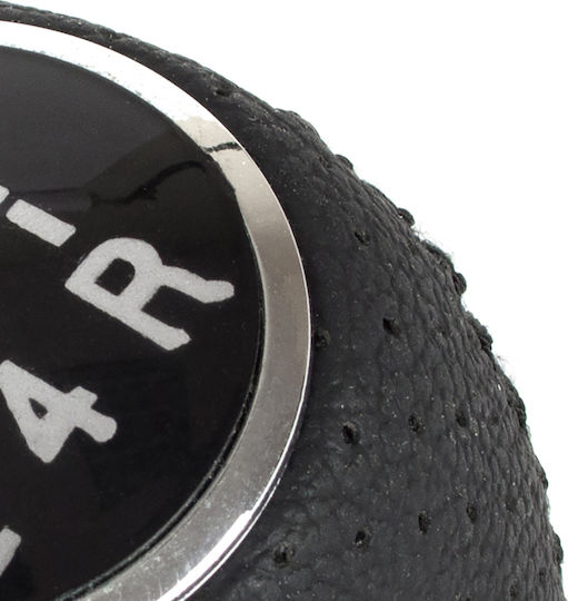 Citroen Jumper I Ii 94-14 Gear Shift Knob Black + Chrome 5 Speeds Reverse At Bottom