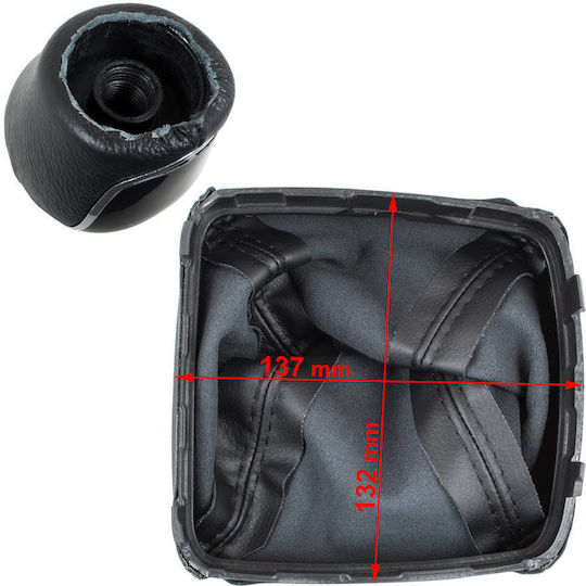 Ford Mondeo IV 07-15 6-Gang Schaltknopf + Schaltknaufabdeckung 2 Stück Set