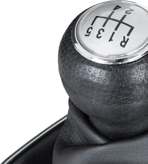 VW Golf IV 98-05 Mâner Schimbător Viteze Argintiu + Orificiu 12mm