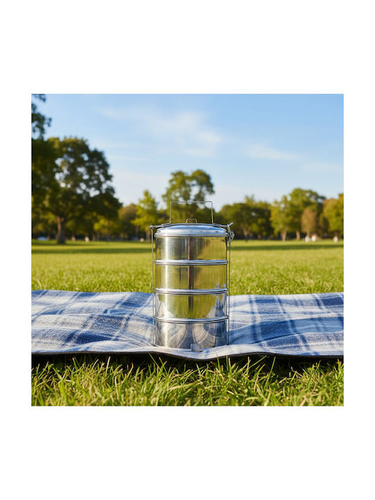 Orion Cutie De Prânz Inox Gri 4lt