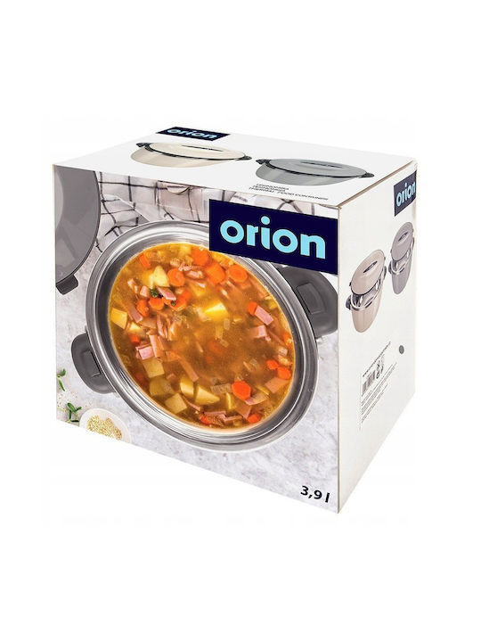 Orion Lunch Box Inox Thermo Gray 3.5lt
