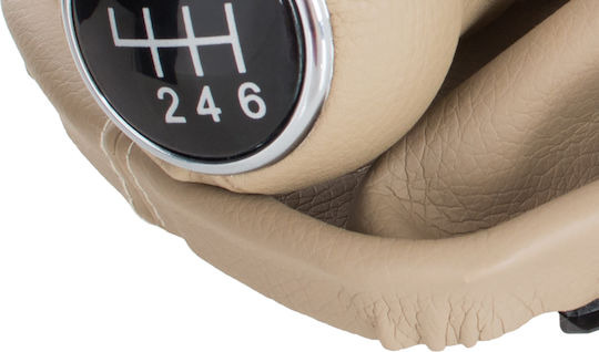 Audi A6 C5 97-04 Beige Gear Shift Knob + 6-speed Gear Shift Boot