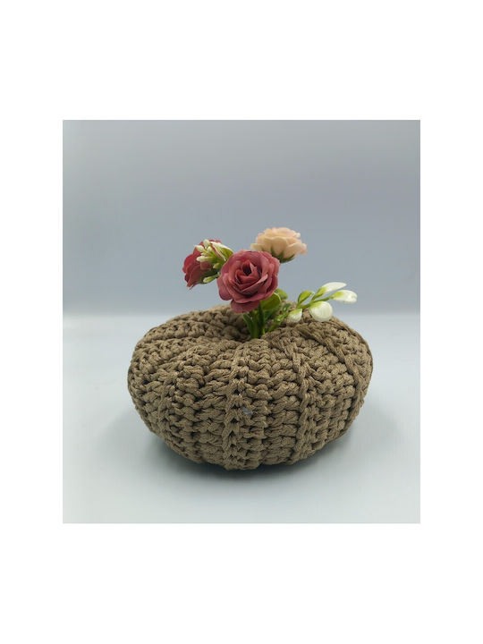 Aristourgimata Handmade Настолно Щастие За Дома Тиква Кафяво От Текстил 46см