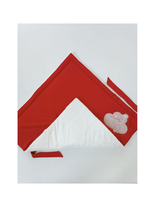 SteweHome Nursery Swaddling Blanket White 85x85cm
