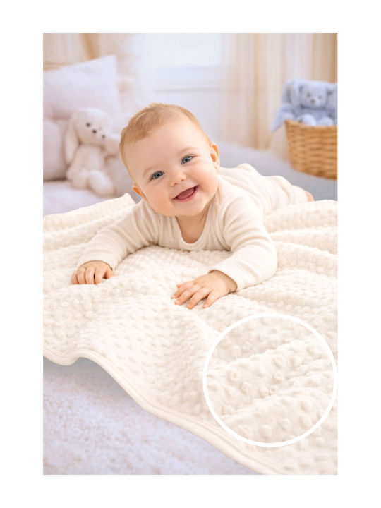 SteweHome Nursery Swaddling Cotton Multicolour Blanket 100x90cm