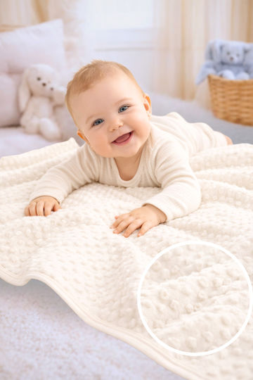 SteweHome Nursery Swaddling Cotton Multicolour Blanket 100x90cm