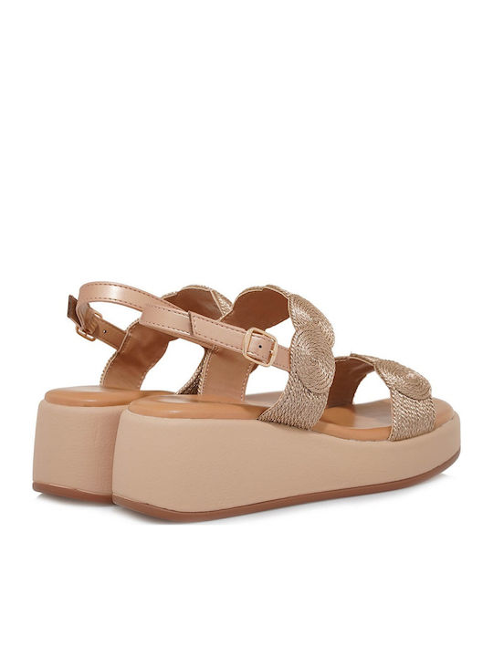 Summer Women's Platforms Rose Gold