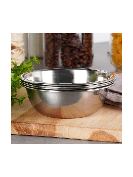 Excellent Houseware Μπωλ Σερβιρίσματος για Ντιπ Στρογγυλό Inox Γκρι με Διάμετρο 11εκ. 4τμχ Excellent Houseware Μπωλ Σερβιρίσματος για Ντιπ Στρογγυλό Inox Γκρι με Διάμετρο 11εκ. 4τμχ