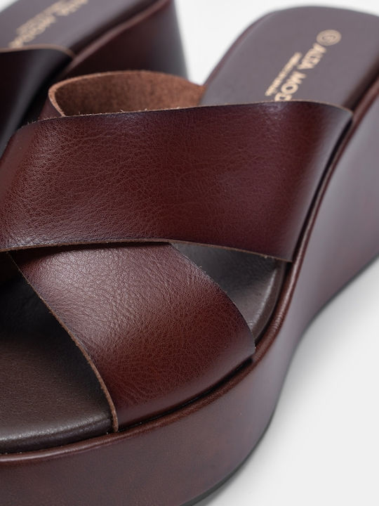 Platforme Dama Tip Slip On Maro
