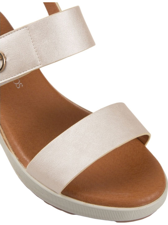 Sommer Damenplattformen Silber
