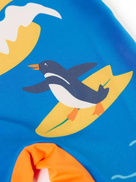 Frugi Παιδικό Μαγιό Ολόσωμο με Μακρύ Μανίκι Lemon