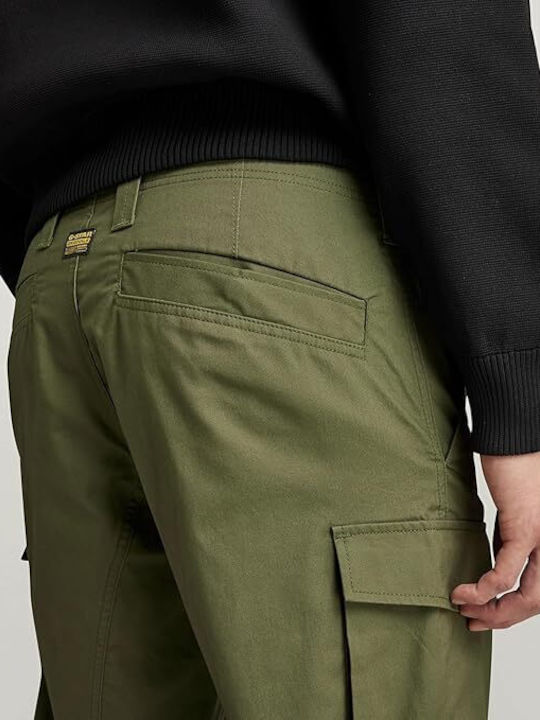 Core Cargo Trousers in Regular Fit Green