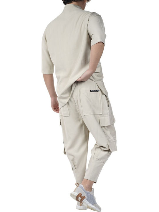 Cargo Trousers Beige