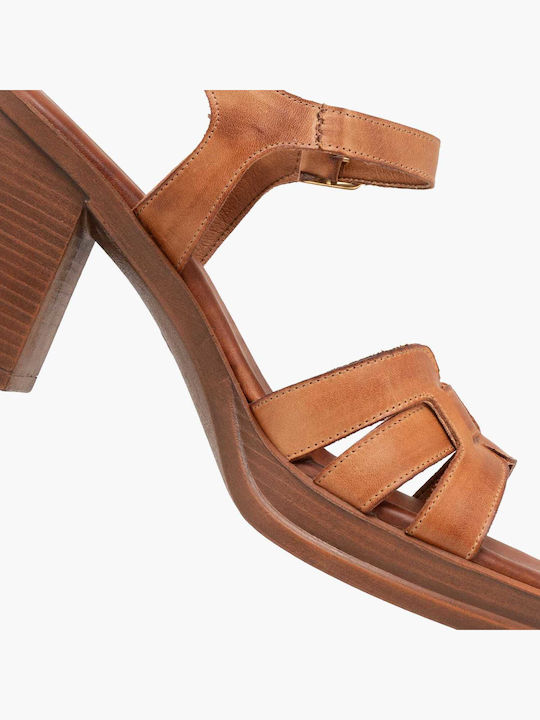 Damen Sandalen Aus Leder Goldene