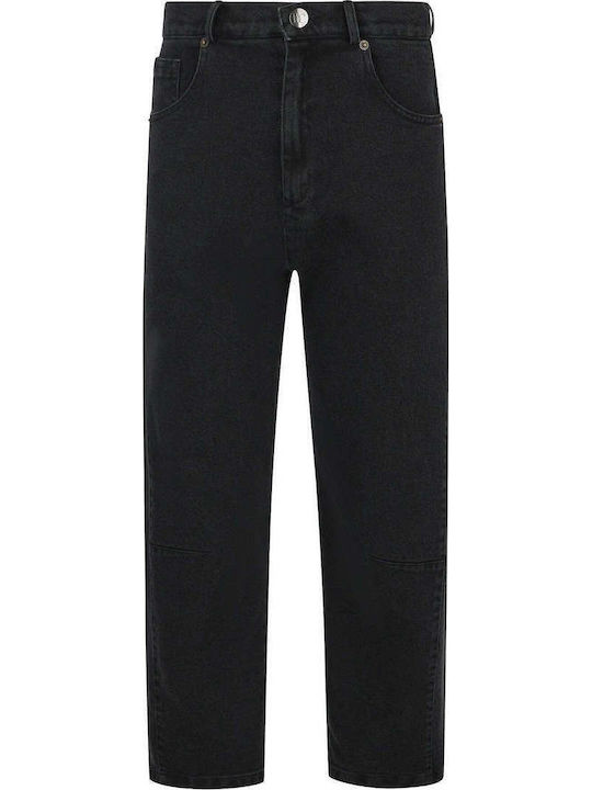 Women's Jean Pants in Loose Fit Black