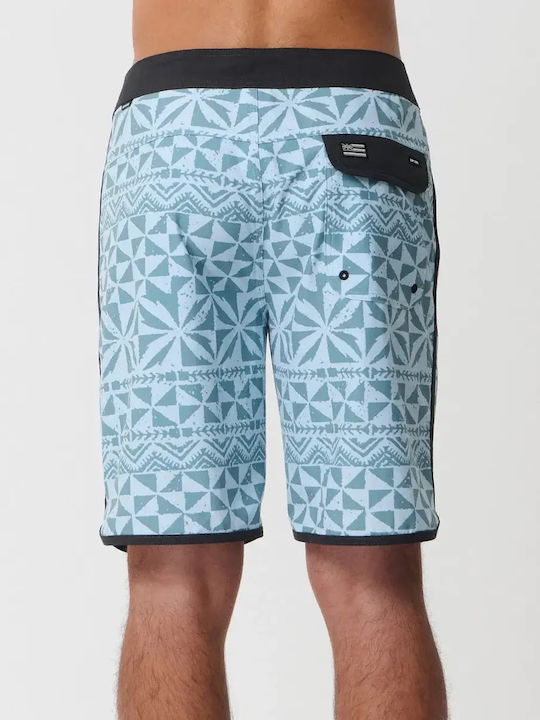 Mirage Men's Swimwear Bermuda Blue With Patterns