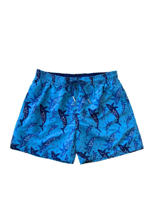 Men's Blue Swim Shorts