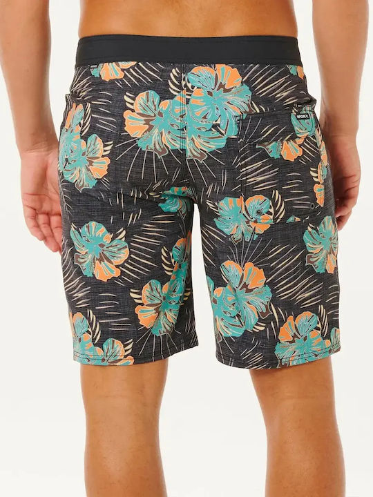 Mirage Men's Swimwear Bermuda Black With Patterns