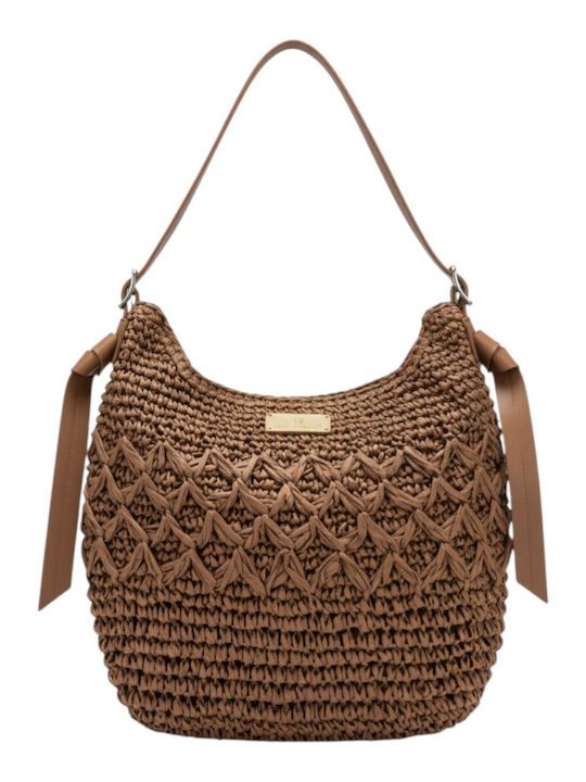 Straw Women's Shoulder Bag Green