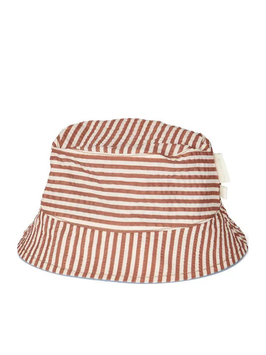 Little Dutch Kids' Fabric Hat Ocean Brown