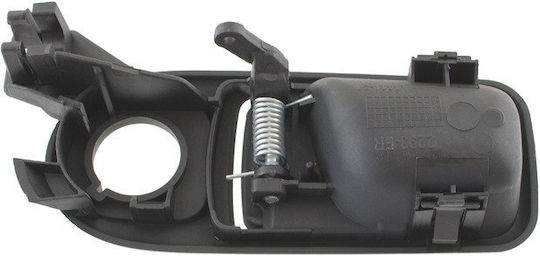 VW Lupo 99-06 Mânerul Ușii Interioare Negru Dreapta