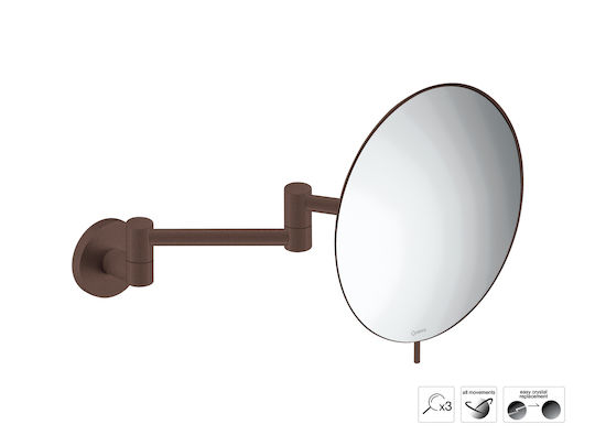 Sanco Sanco Schminkspiegel Wand 118cm Grauer MR-701-M118