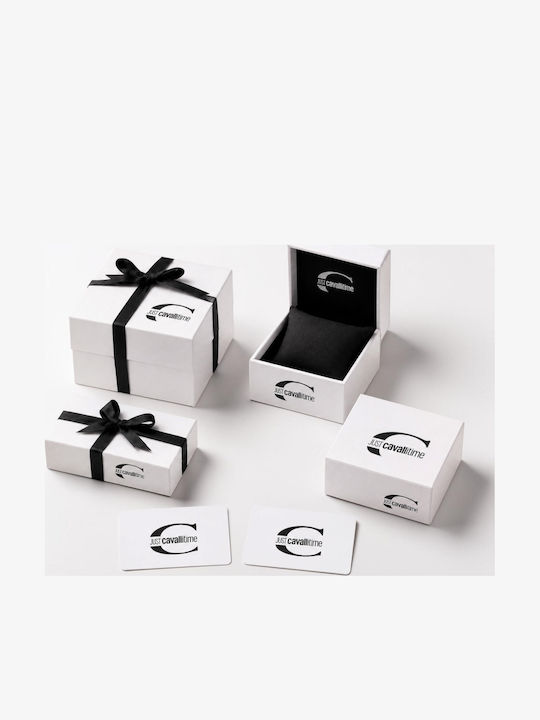 Just Cavalli Мъжки Часовник 43мм На Батерия Със Сребрист Ацетилен Механизъм