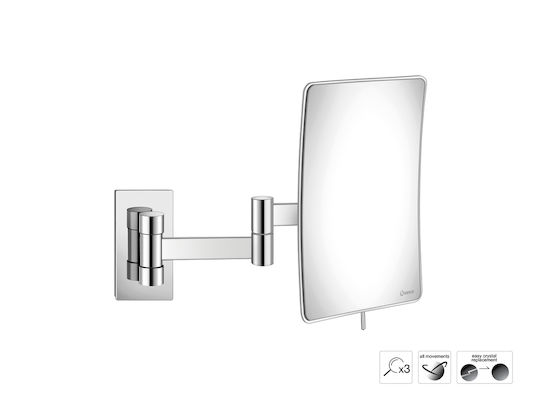 Sanco Sanco Schminkspiegel Wand 103cm Braune