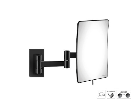 Sanco Sanco Schminkspiegel Wand 103cm Braune