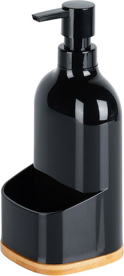 Vilde Vilde Dispenser Küche Kunststoff mit Schwammhalter Schwarz 500ml Vilde Vilde Dispenser Küche Kunststoff mit Schwammhalter Schwarz 500ml