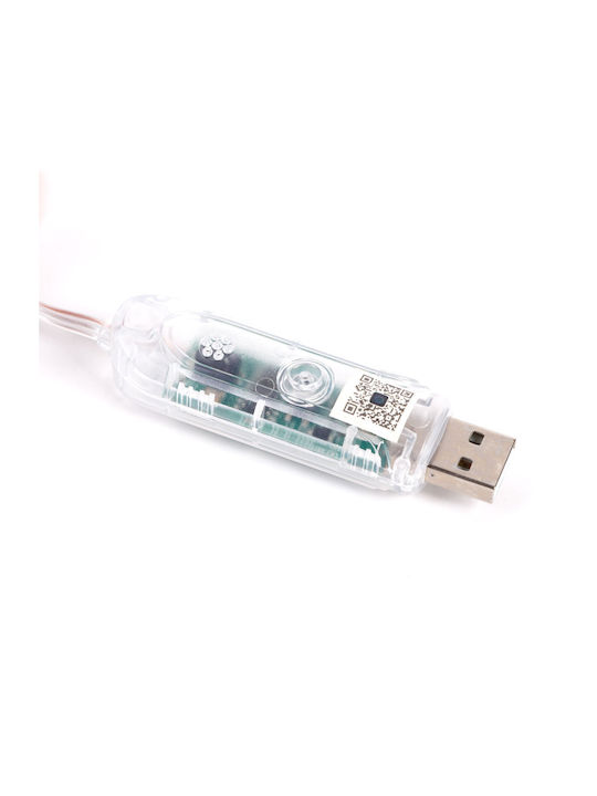 33 Luminite LED 5m RGBIC USB în Șir