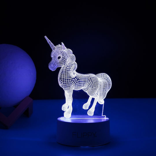 Alista Home Decorative LED Table Lamp Unicorn 3x3cm
