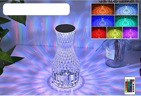Alista Home Decorative Table Lamp LED RGB Vase 20x12cm
