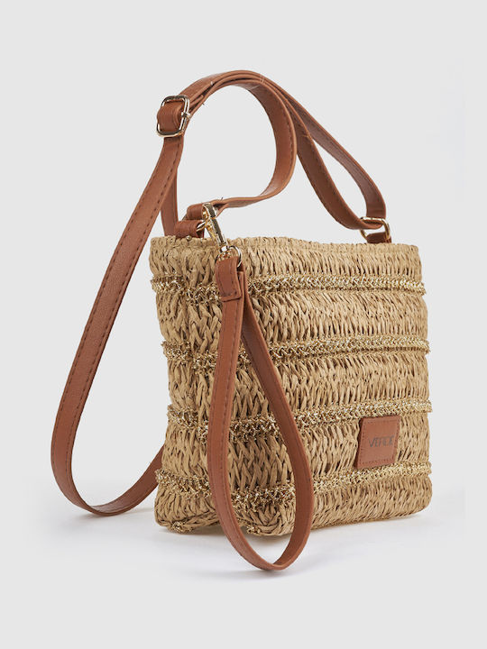 Verde Women's Toiletry Bag 07-0000399 Beige