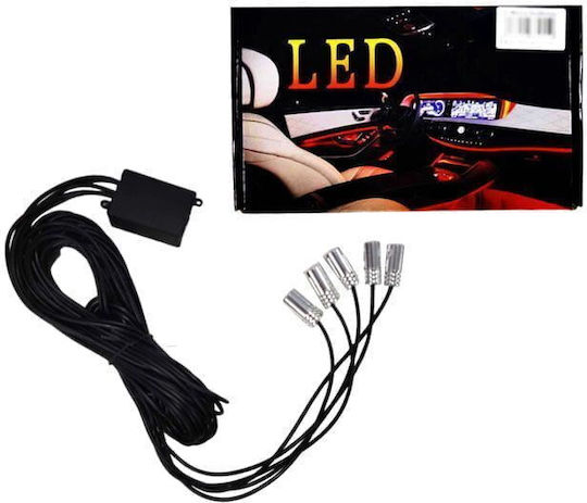 Система За Вътрешно Осветление На Автомобил RGB Car LED Atmosphere Light
