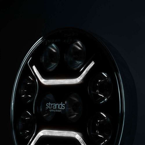 Strands Dark Knight Intense Фар За Шофиране 9" 130w 13500lm 5000k Sld270928
