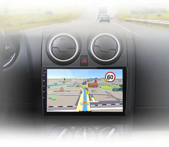 Car Audio System for Nissan Qashqai 2008 Bluetooth USB WiFi GPS Apple CarPlay Android Auto with 9" Touch Screen
