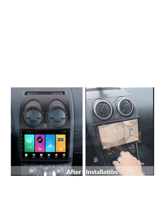 Car Audio System for Nissan Qashqai 2013 Bluetooth USB WiFi GPS Apple CarPlay Android Auto with 9" Touch Screen