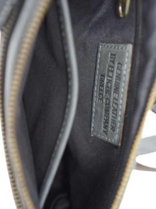 Leder Gürteltasche Schwarz