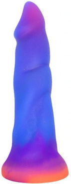 Passion Labs Dildo με Βεντούζα Μωβ