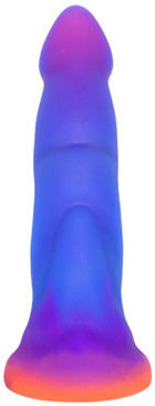 Passion Labs Dildo με Βεντούζα Μωβ